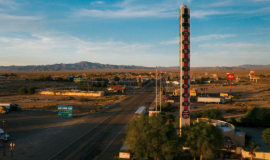 Small town in the USA